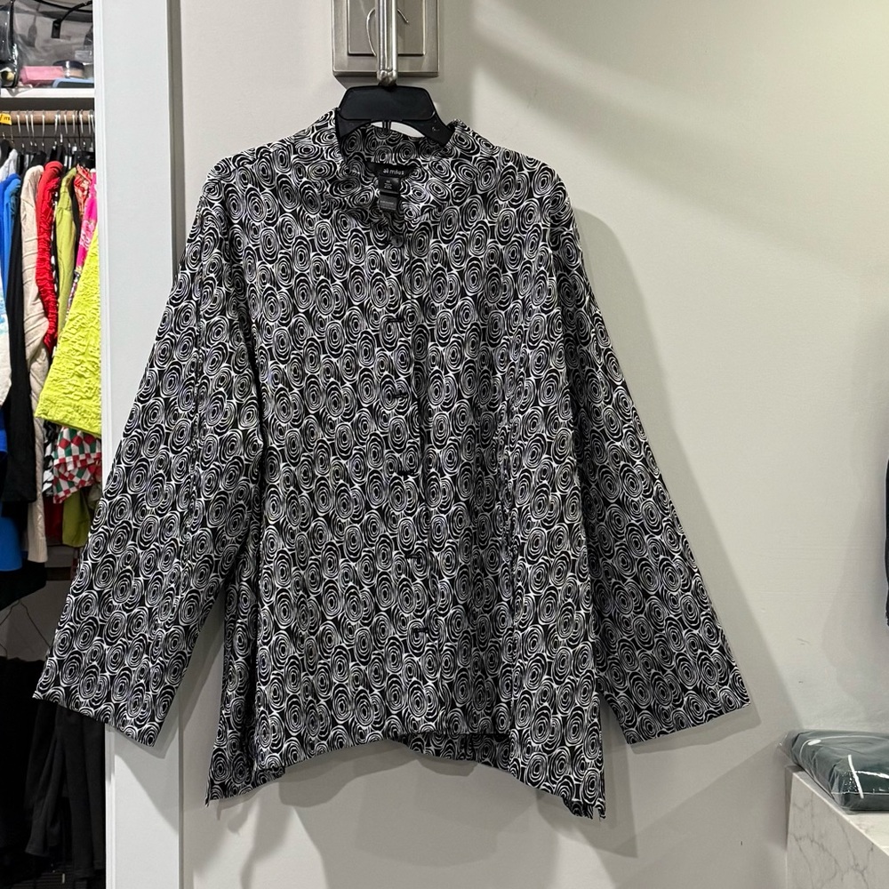 Black and White Ali Miles Jacket